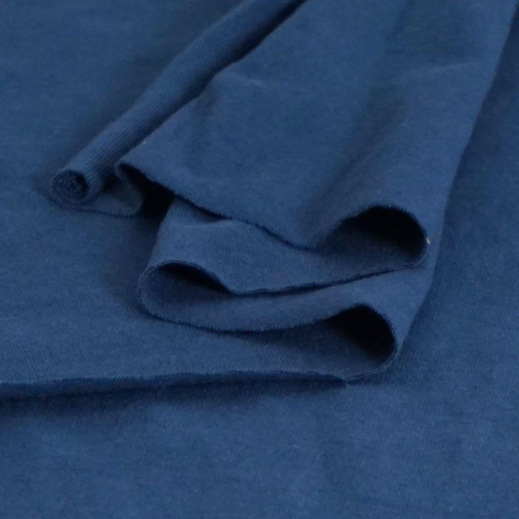 Heavy Jersey 100% Baumwolle jeansblau